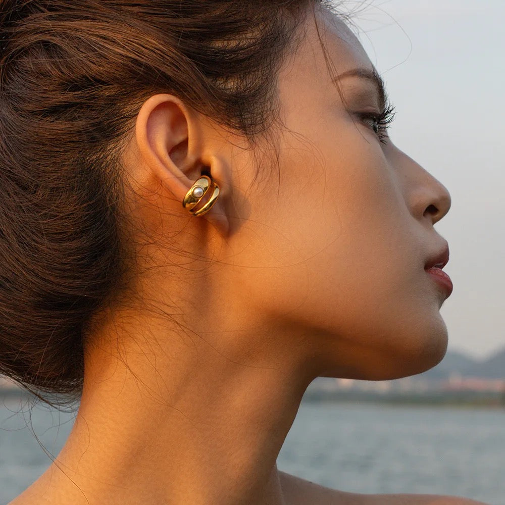 Pearl Ear Cuff