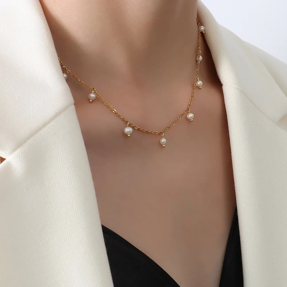 Pearl Drop Necklace