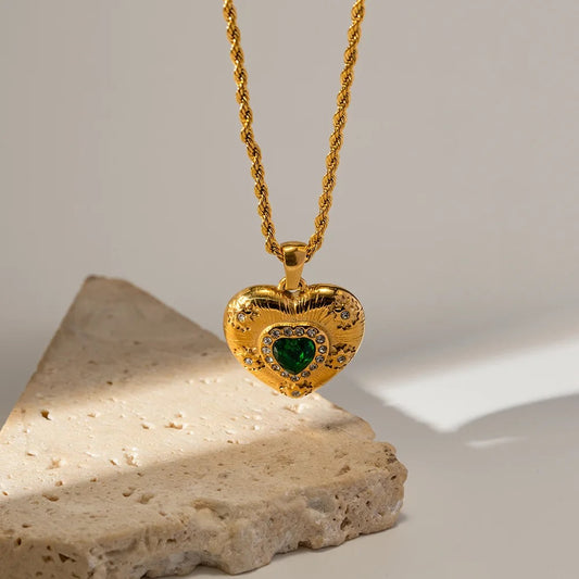 Vintage Heart Necklace