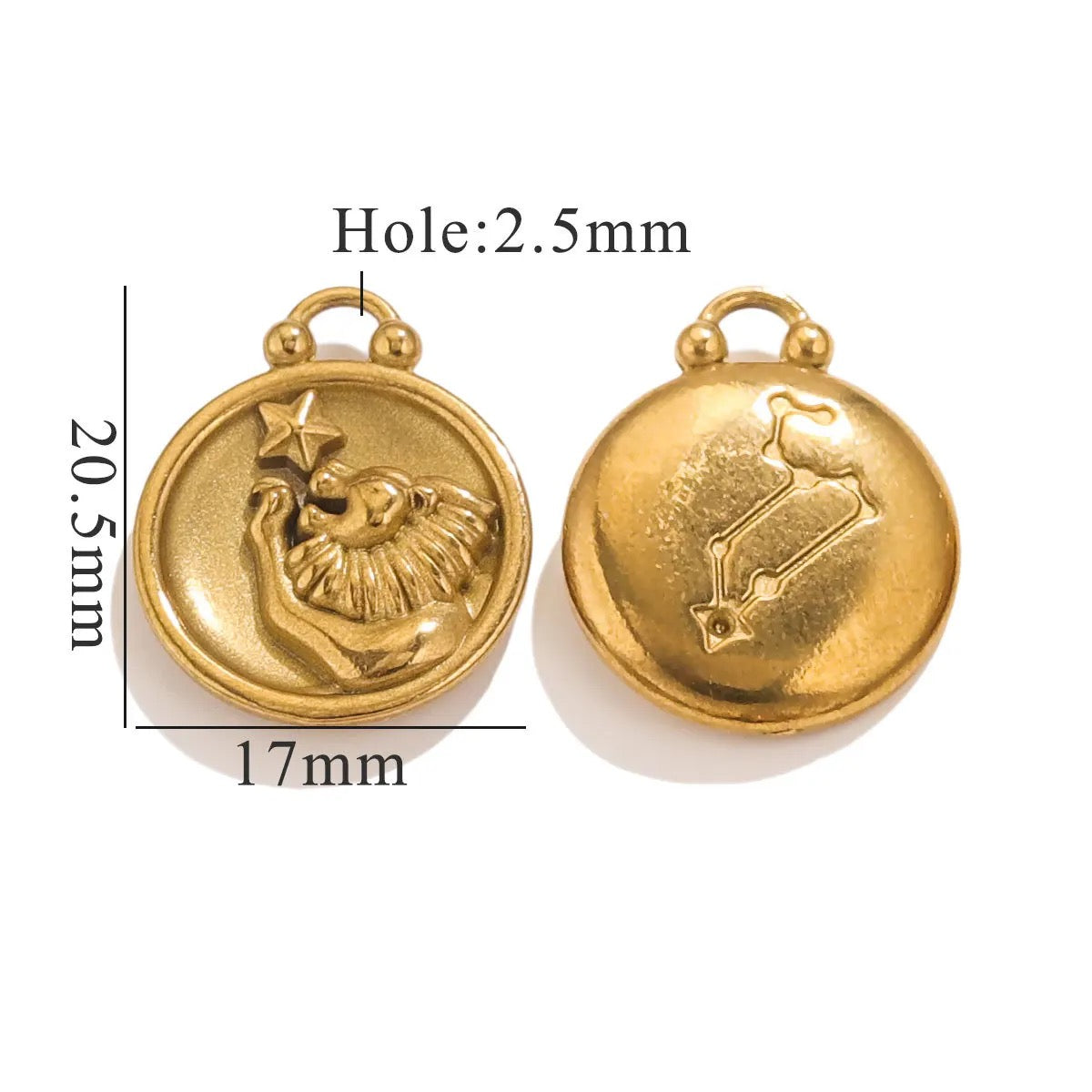 Zodiac charms