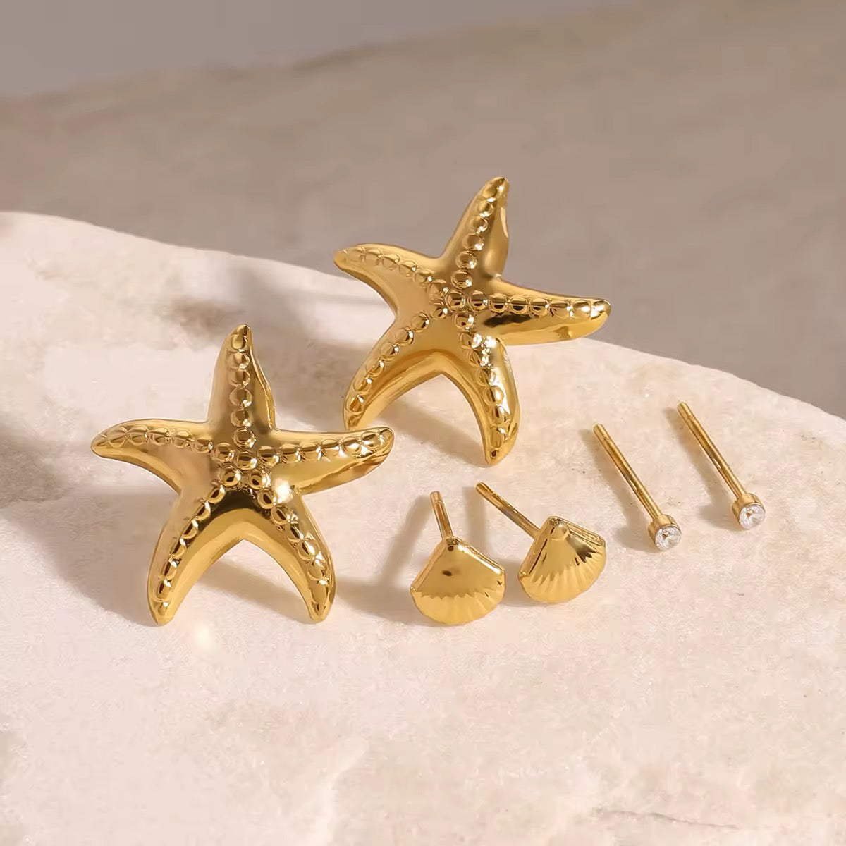 Starfish Studs Set