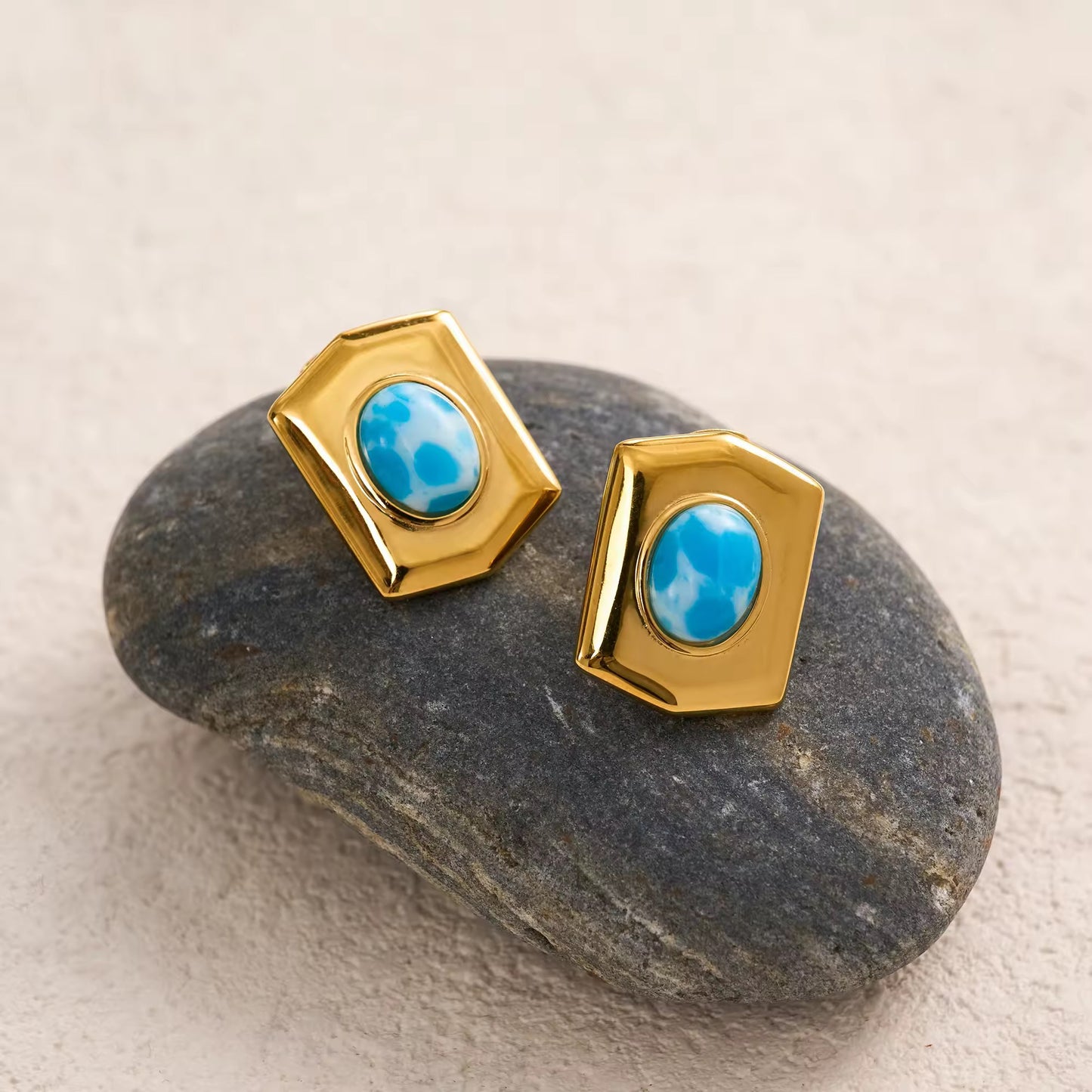 Vintage Turquoise studs