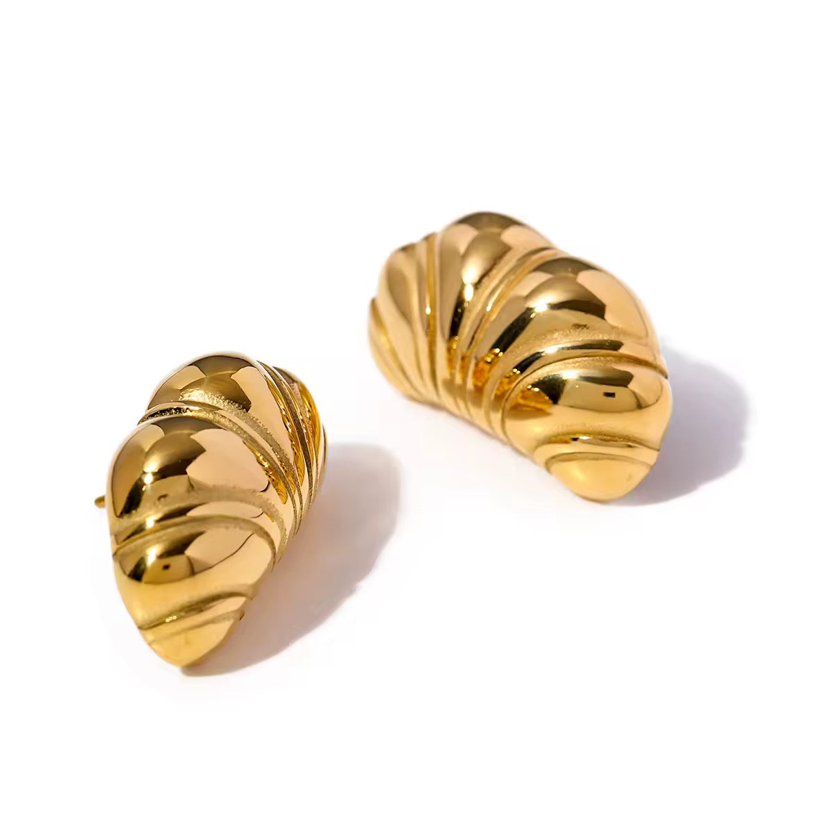 Chunky Croissant Studs