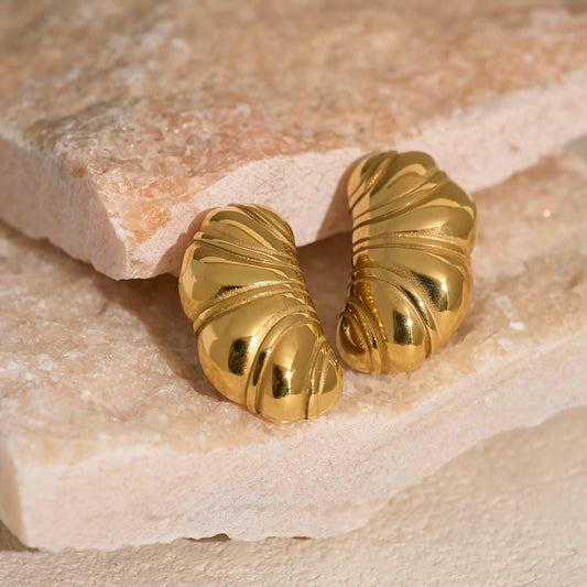 Chunky Croissant Studs