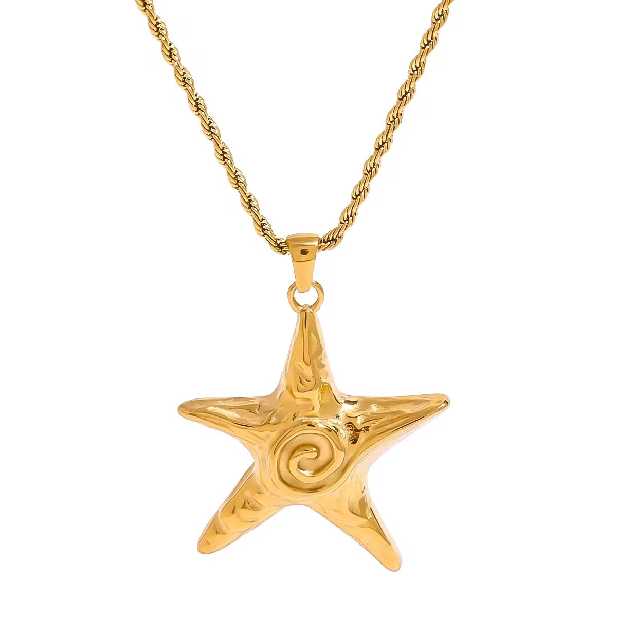 Lava Star Necklace