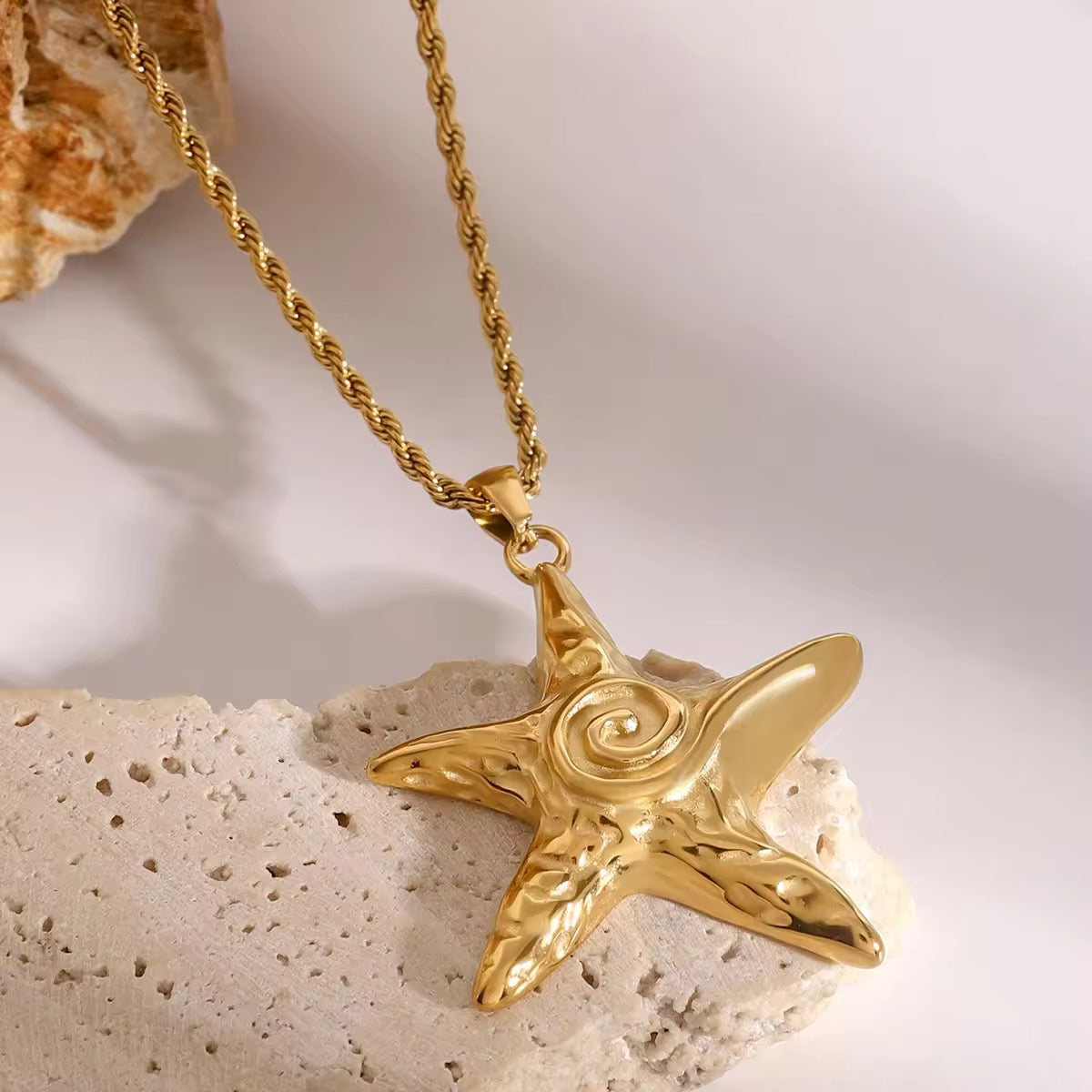 Lava Star Necklace