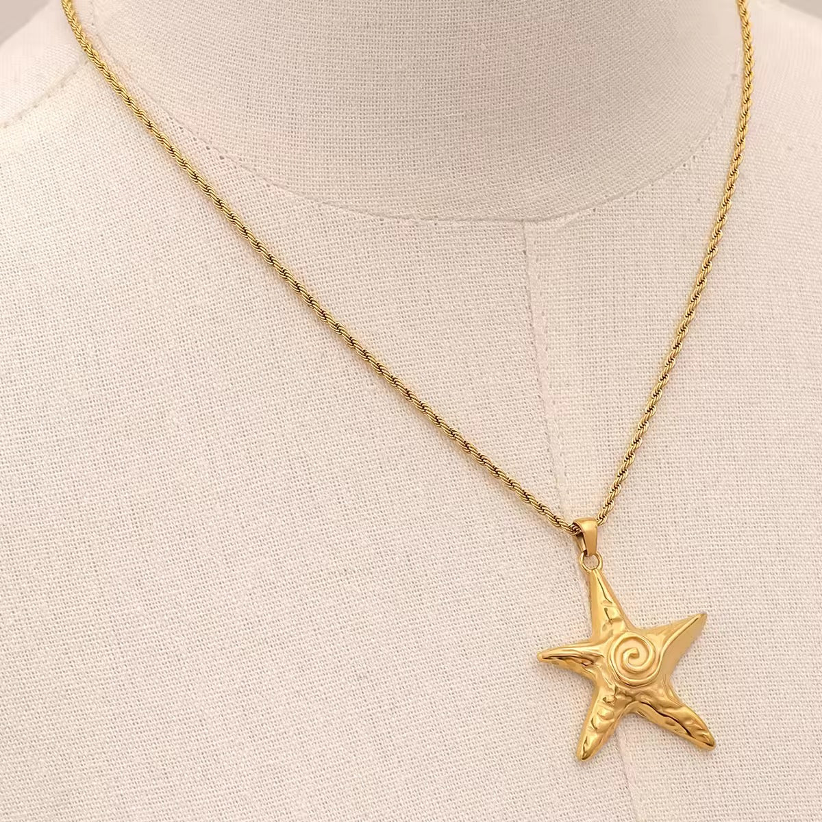 Lava Star Necklace