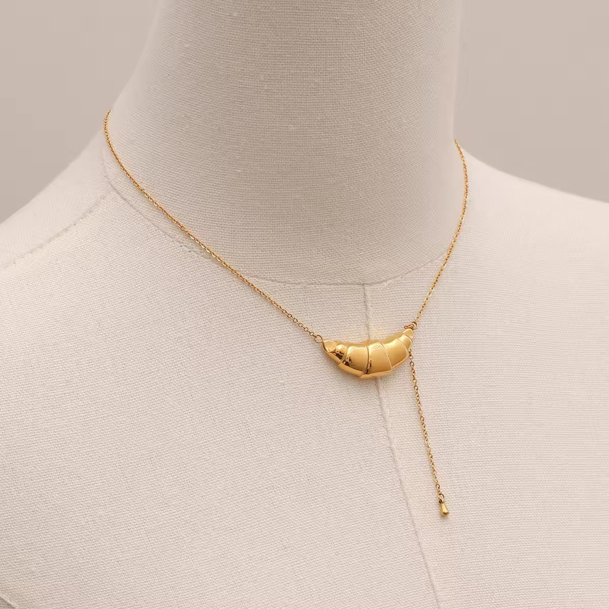 Croissant Necklace