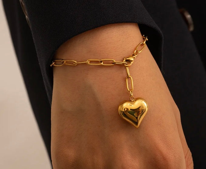 Emily Heart Bracelet