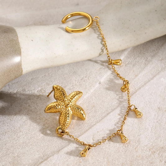 Starfish Ear Cuff