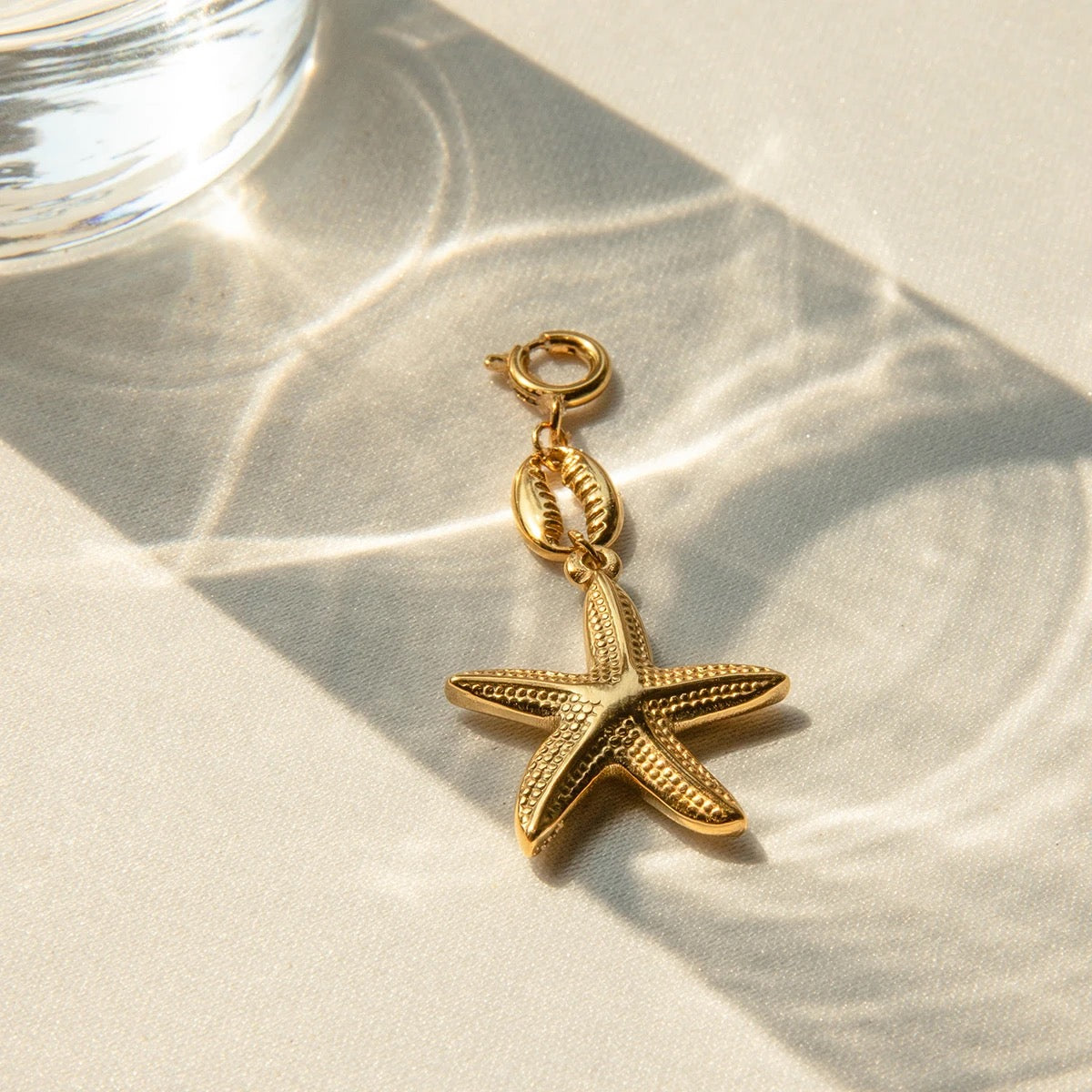 Starfish Shell Charm