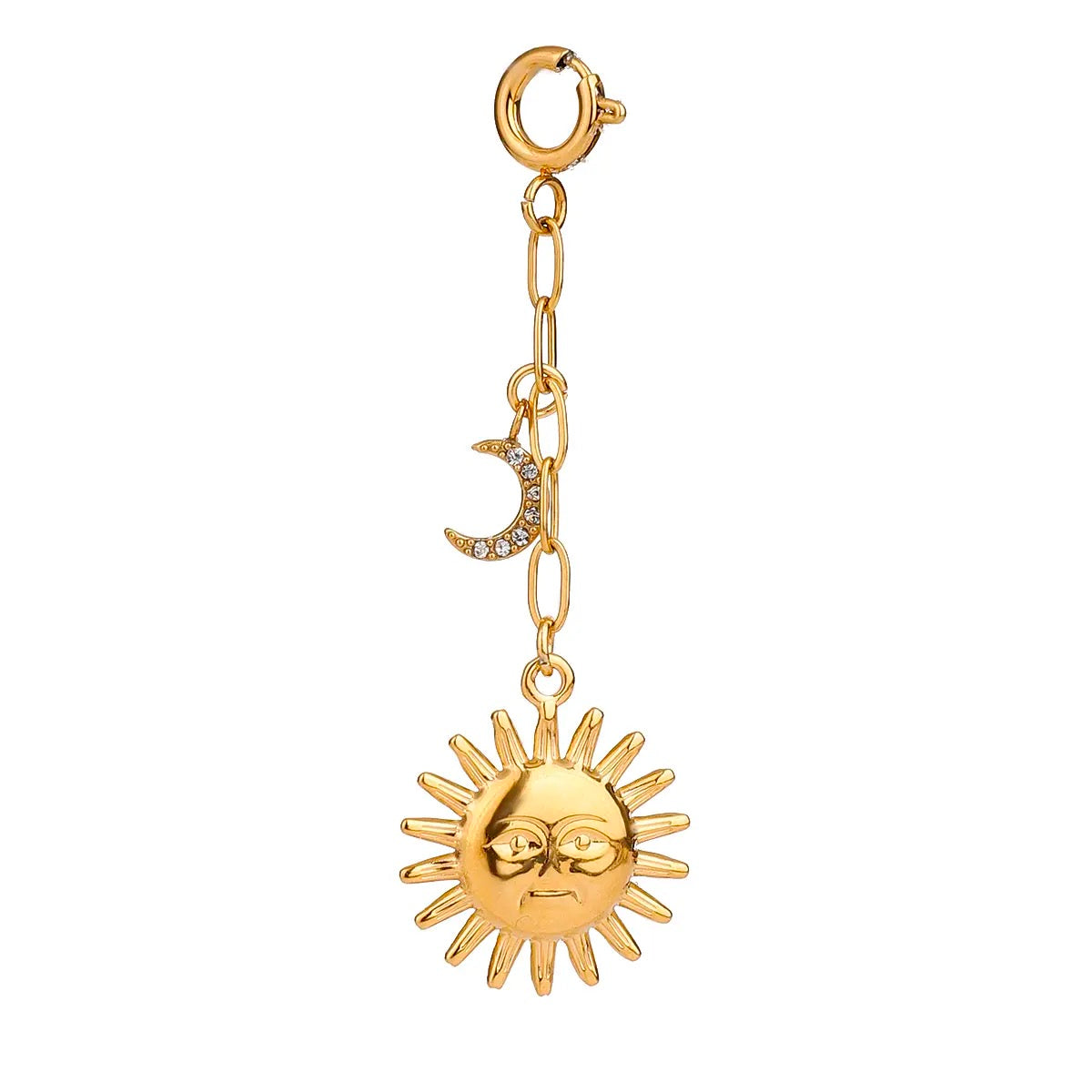 Sun Moon Detachable Charm