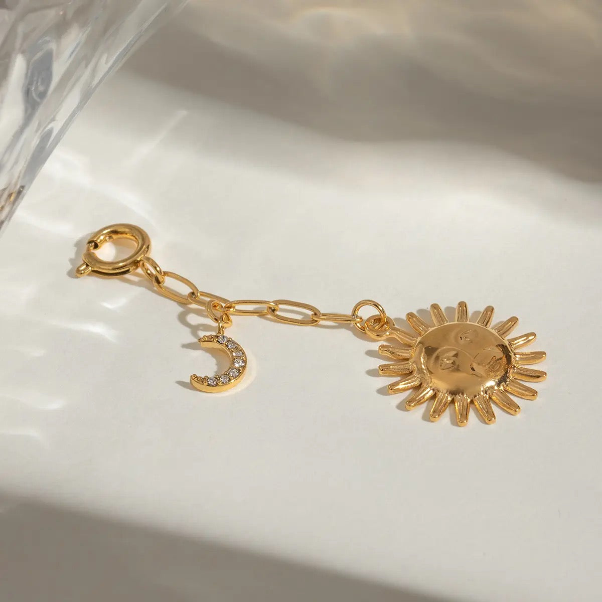 Sun Moon Detachable Charm