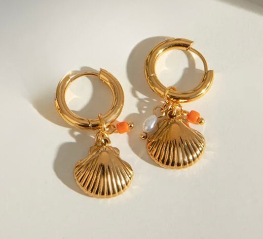 Orange shell hoops